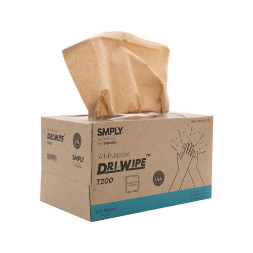 DRI-WIPE T200 boxed wipes