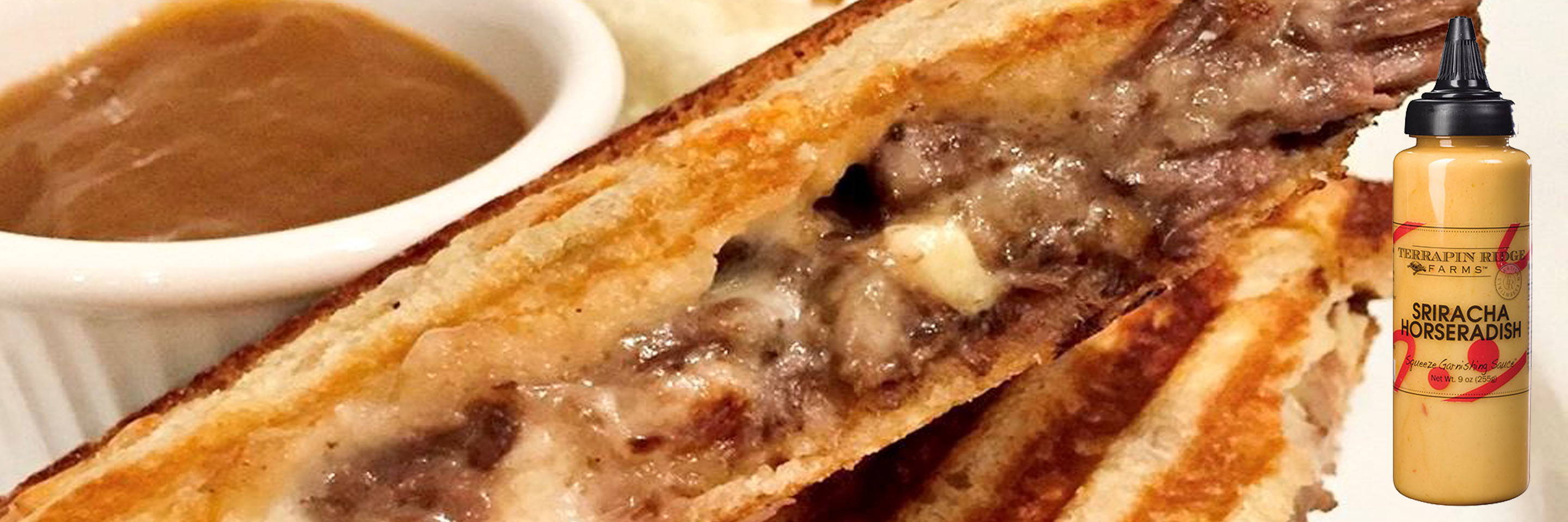 The Nut House Pot Roast Grilled Cheese Sandwich
