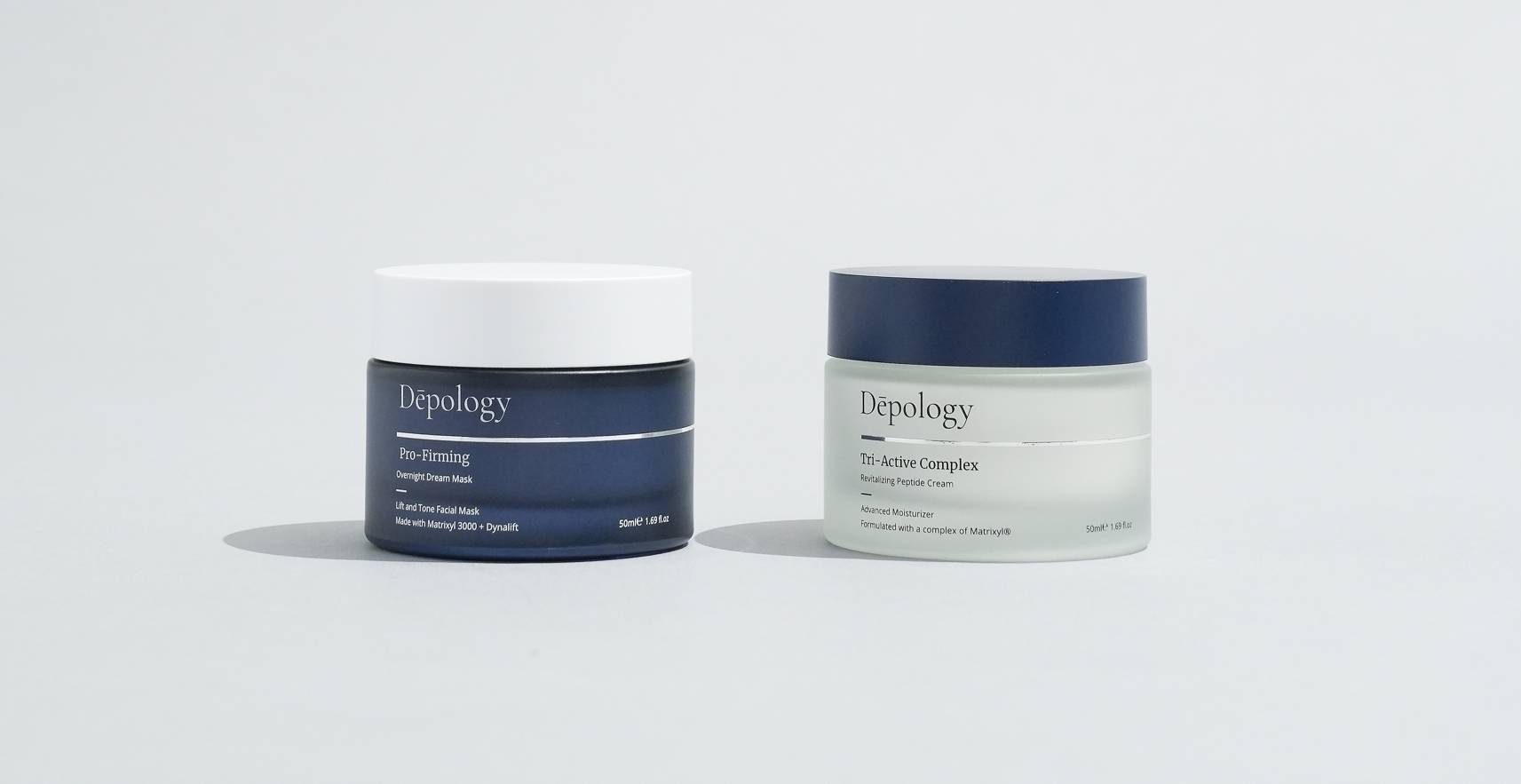 Matrixyl Duo skincare products by Depology 
