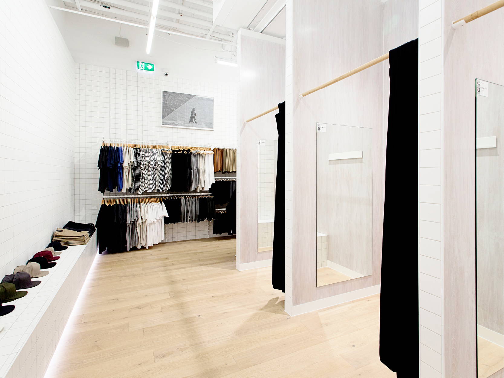 AS Colour Melbourne QV fitting rooms