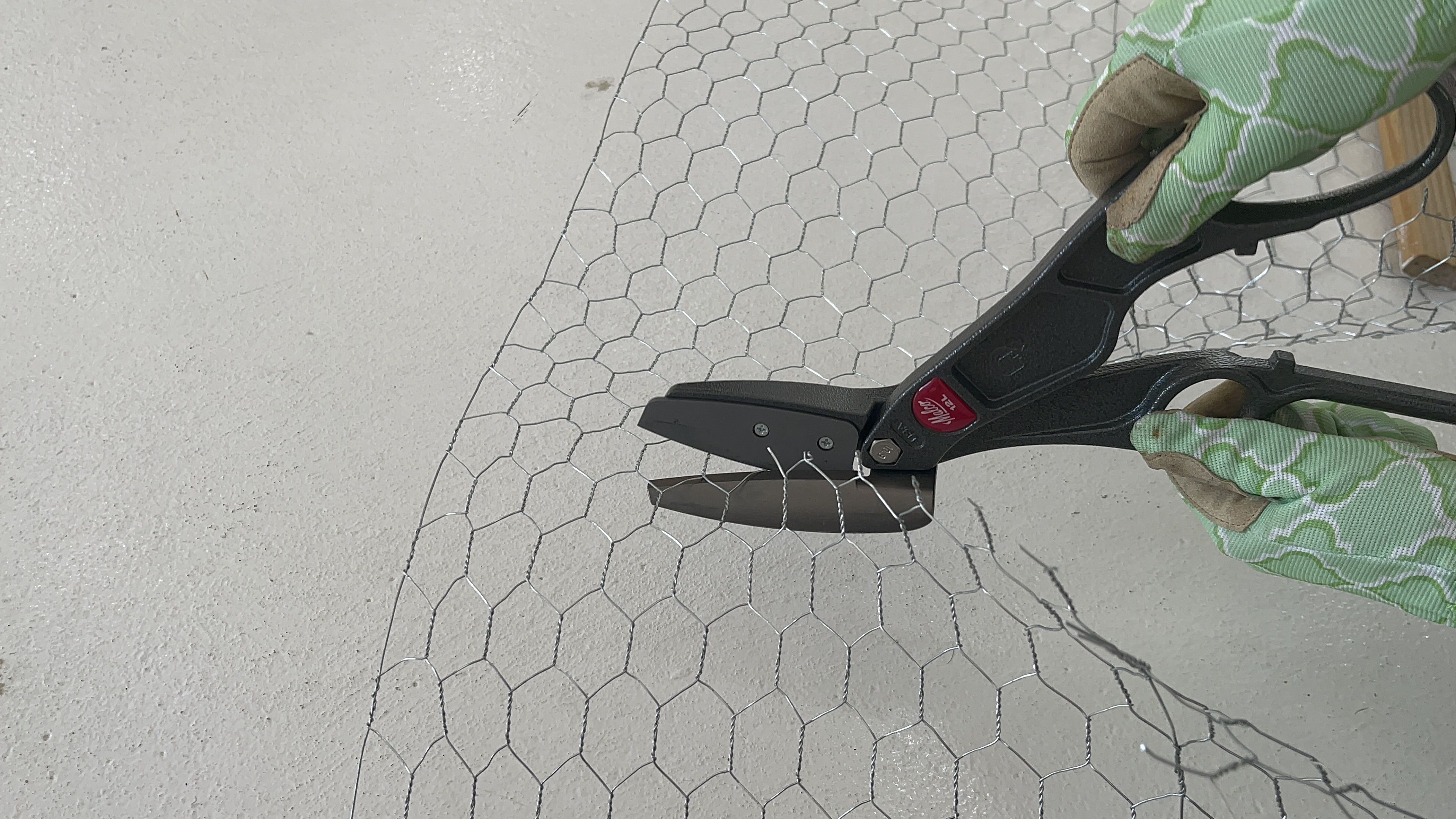 chicken wire trim
