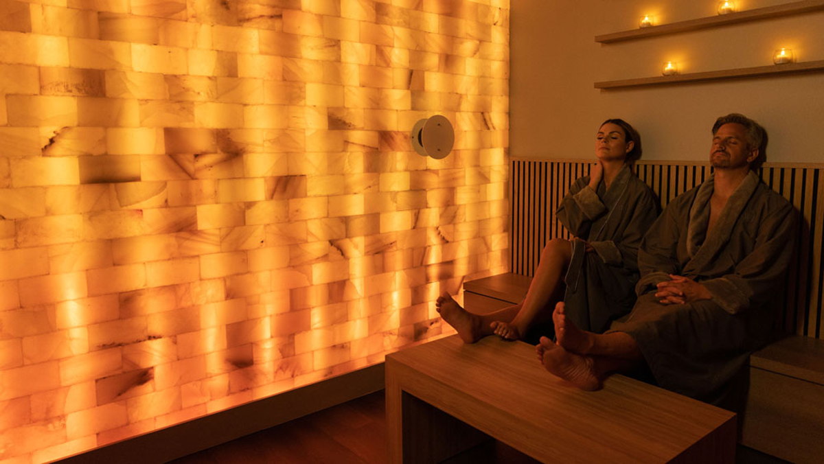 Self-guided spa relaxation experience