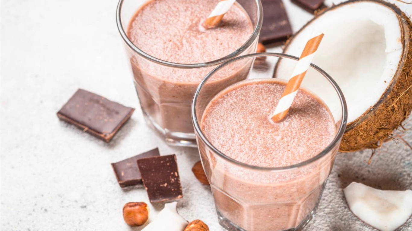 Chocolate Coconut Milkshake