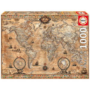 Antique World Map Puzzle