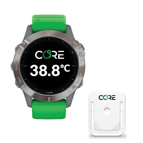 Garmin watch CORE sensor