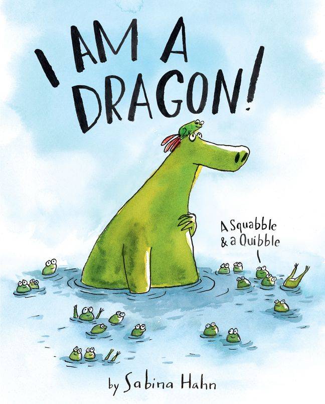 cover of i am a dragon by sabina hahn