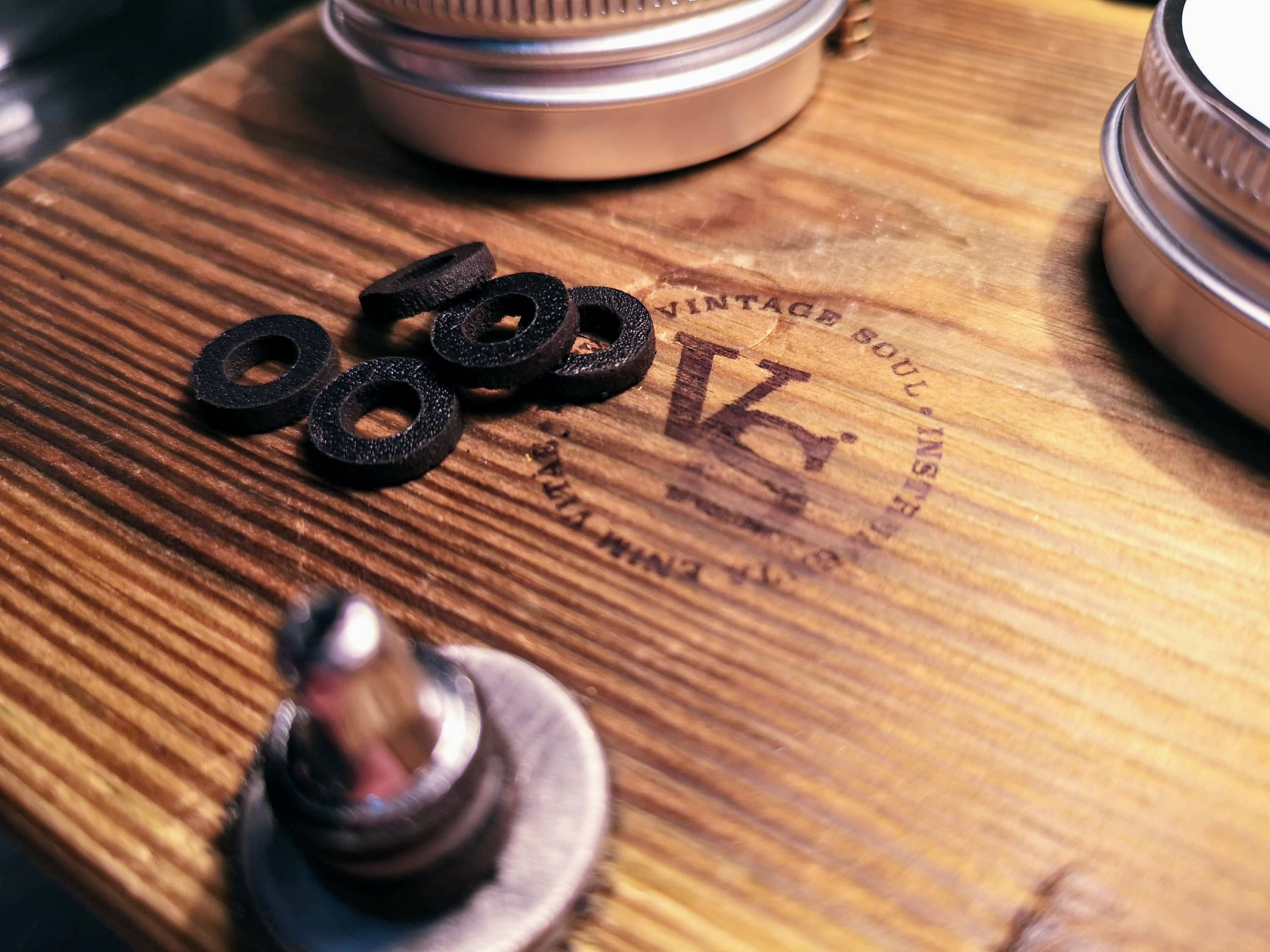 Vintage Soul Leather Washers