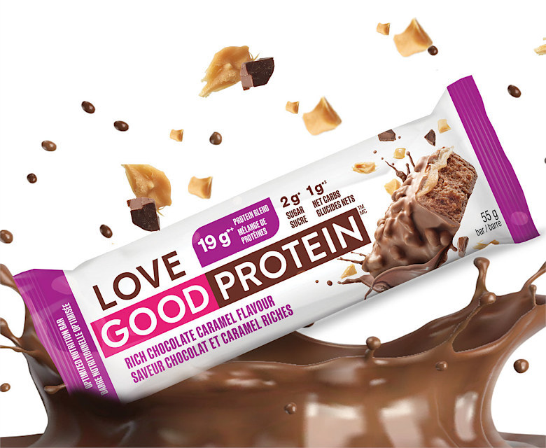Love Good Protein - Chocolate Caramel Protein Bar