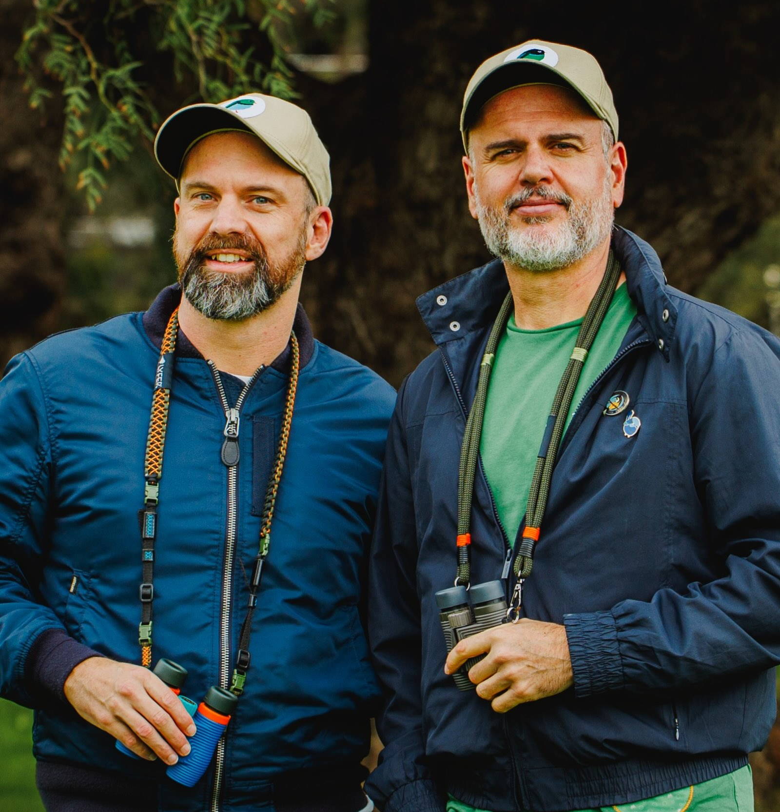 image of co-founders of LYFER and LYFESTYLE birding retreats, Joshua Symons and James Lambrou