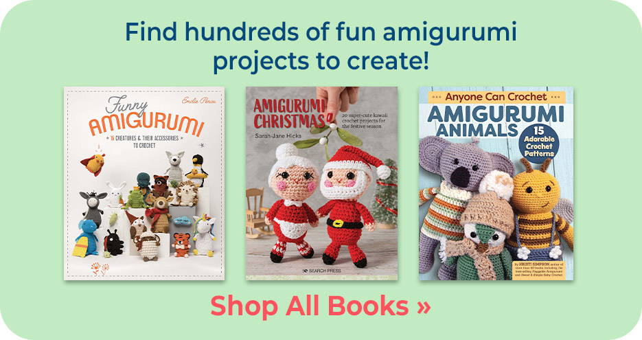 Find Hundreds of fun amigurumi projects to create! Shop All Books>>