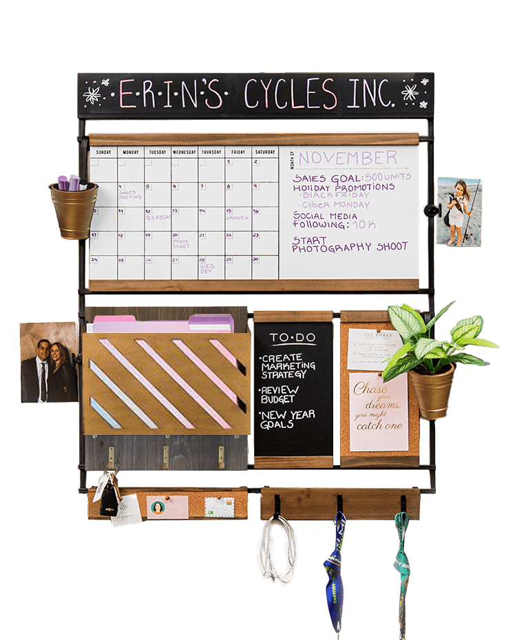 Stay a Step Ahead With an Office Wall Organizer