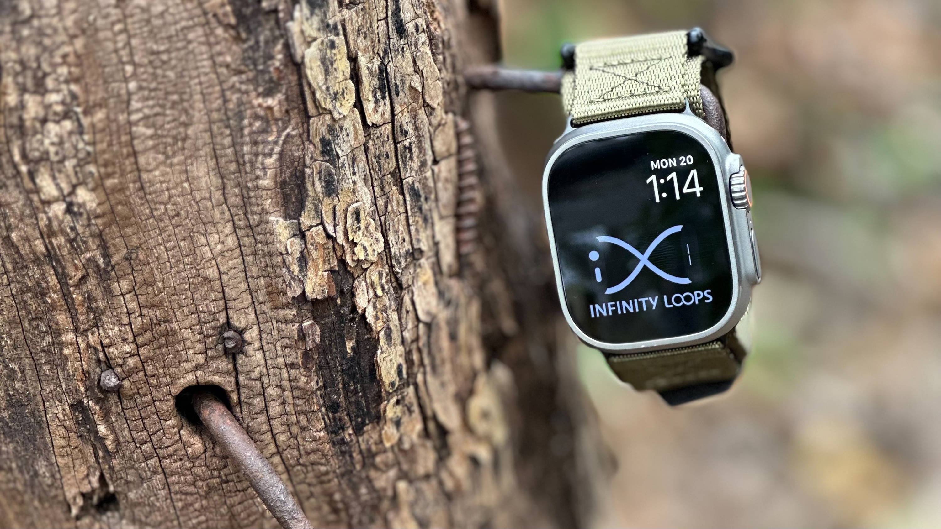 Apple Watch Ultra Tactical Bands from Infininty Loops