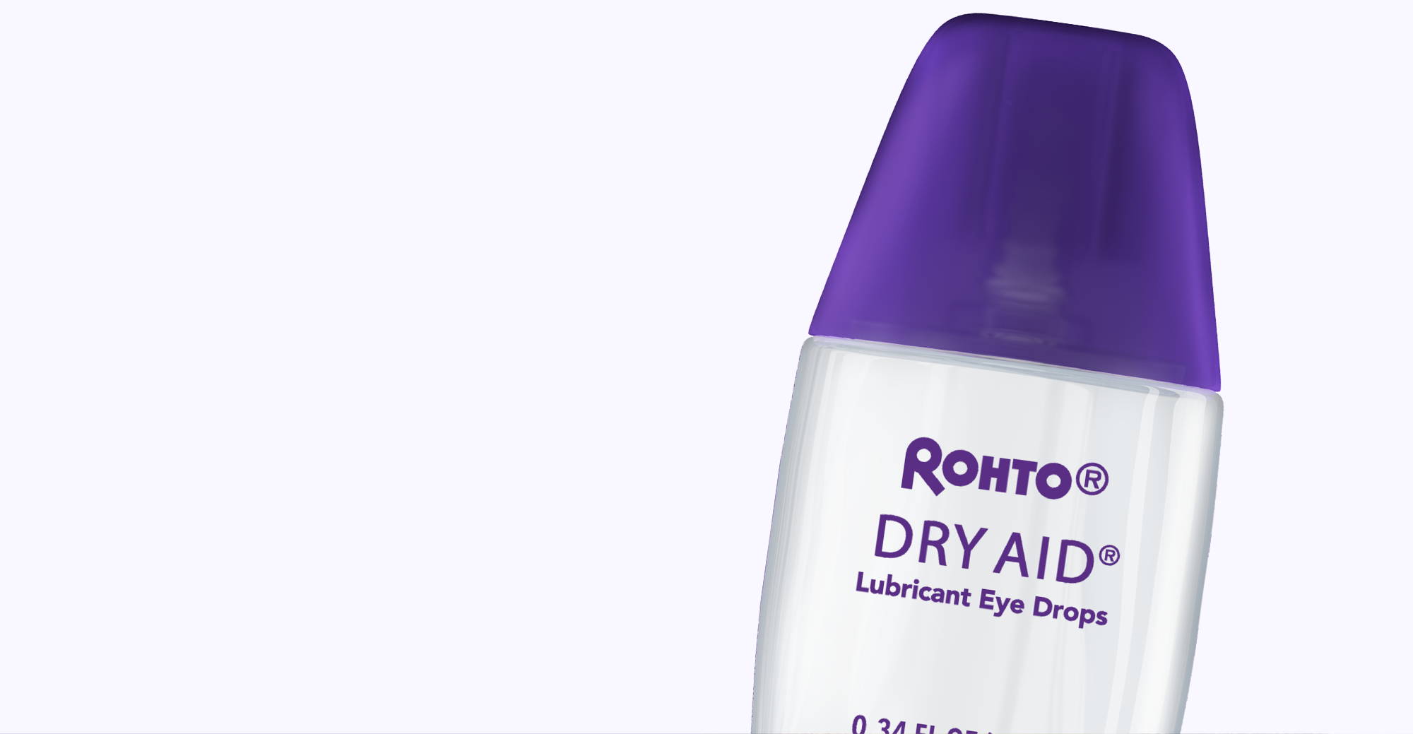 Rohto® Dry Aid® lubricating eye drops 