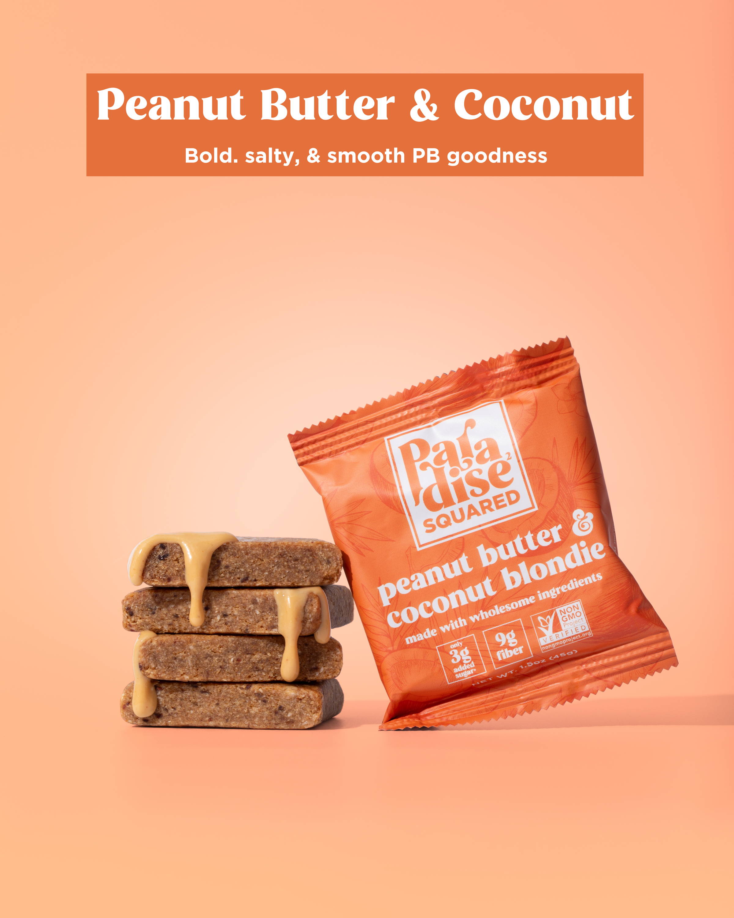 Peanut Butter & Coconut - Bold, salty, & smooth PB goodness