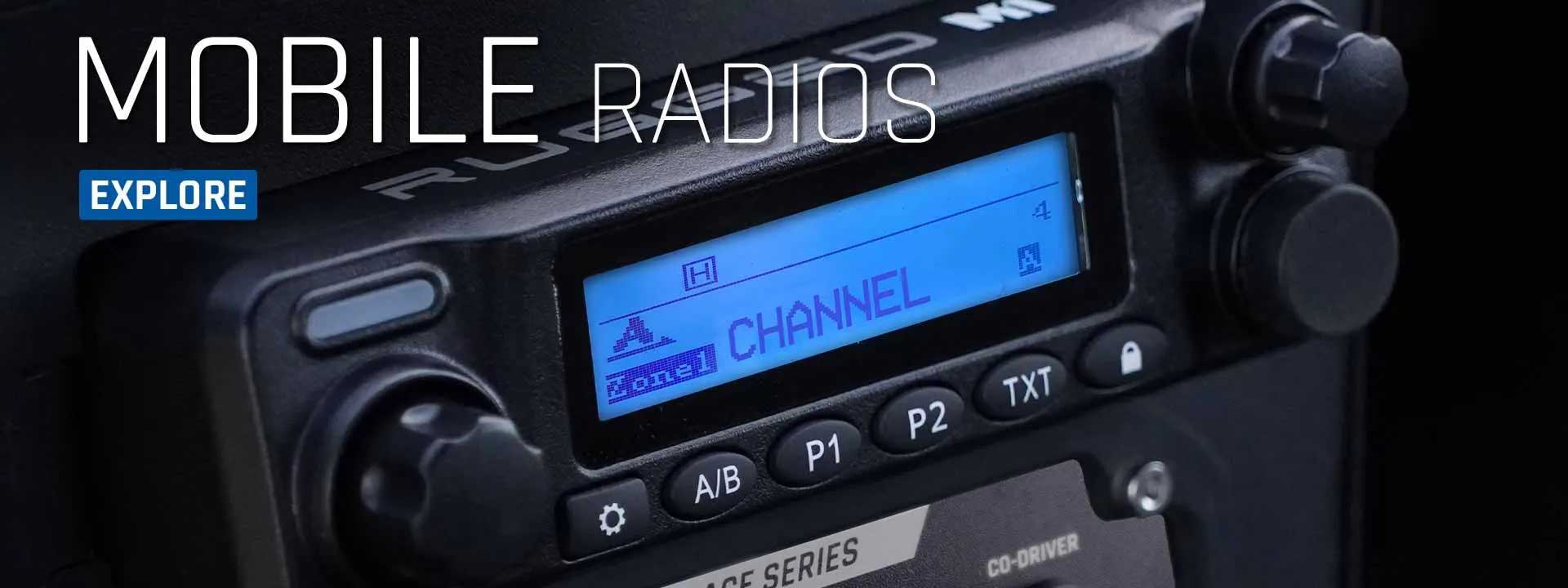 Mobile 2-Way Radios, Radios for your Vehicle, Dash Mounted Radios, Offroad Radios