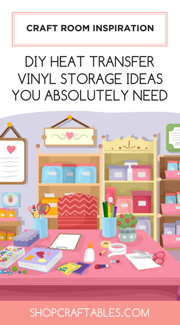 Build Your Own Vinyl & HTV Storage Organizer *EASY DIY* 