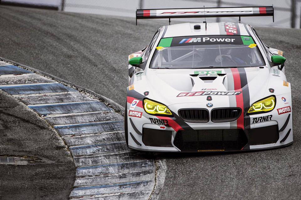 bmw racecar with afe power parts and livery