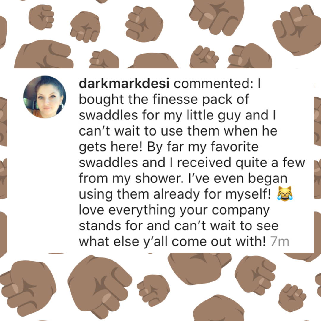 Positive Review for My Proud baby Swaddles