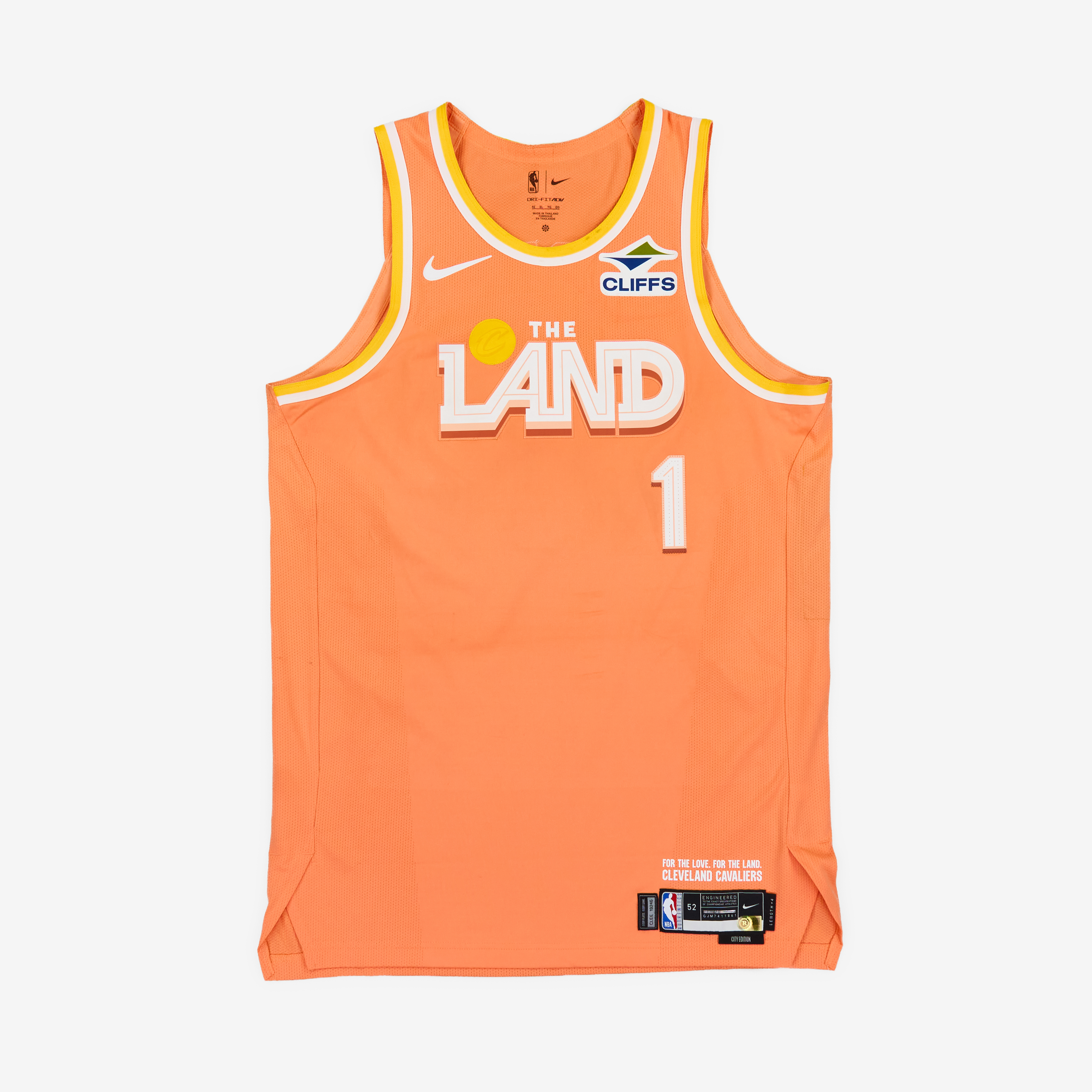 Orange basketball jersey with 