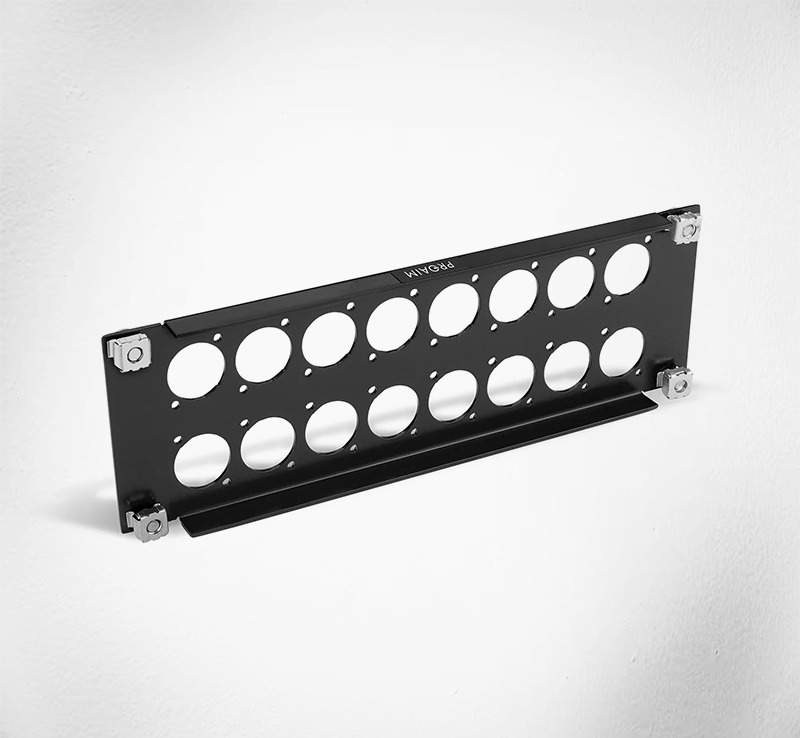 Proaim 2U 16-way Patch Bay for CV4 Soundchief Channel Cart| For Sound Recording & Production