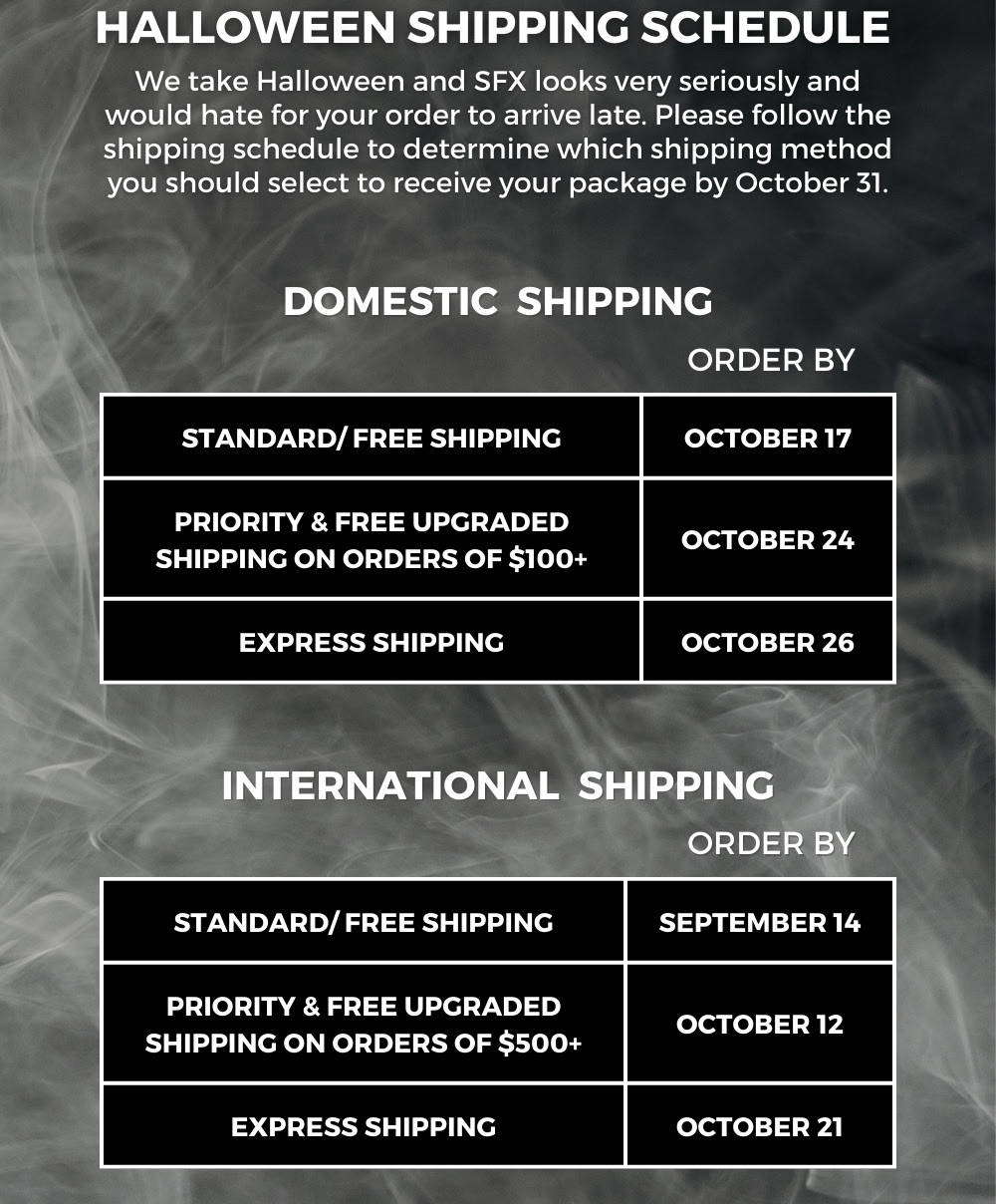 Enter the Halloween Makeup SFX Contest at Camera Ready Cosmeitcs #camerareadyghouls