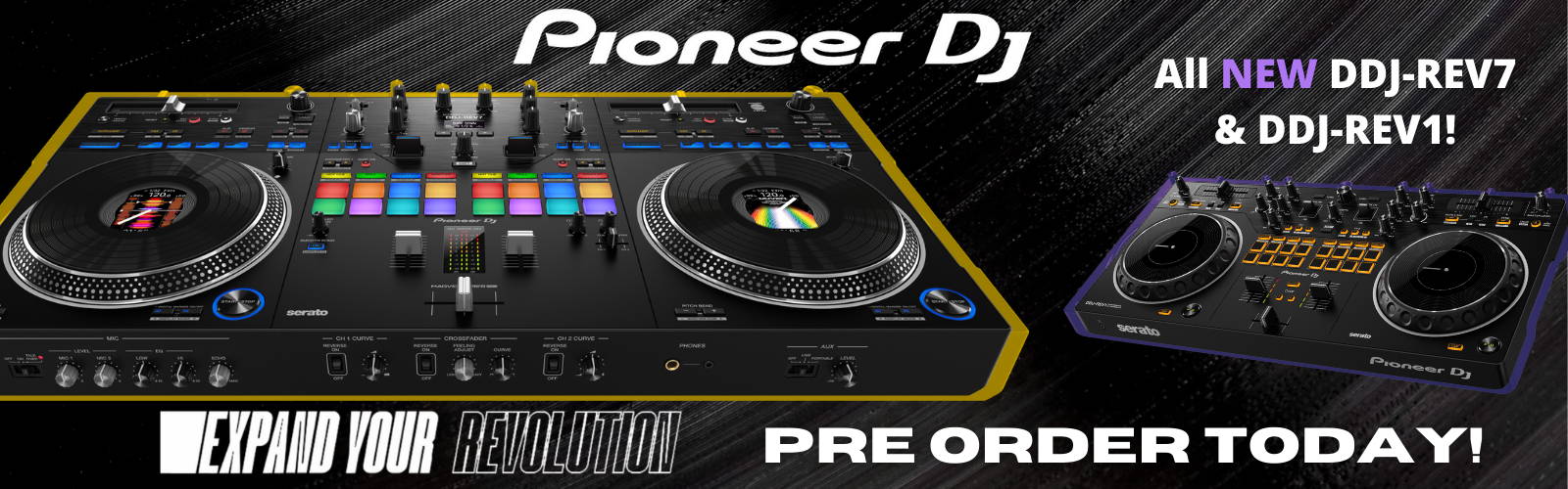 Pioneer DJ DDJ-REV7 & DDJ-REV1