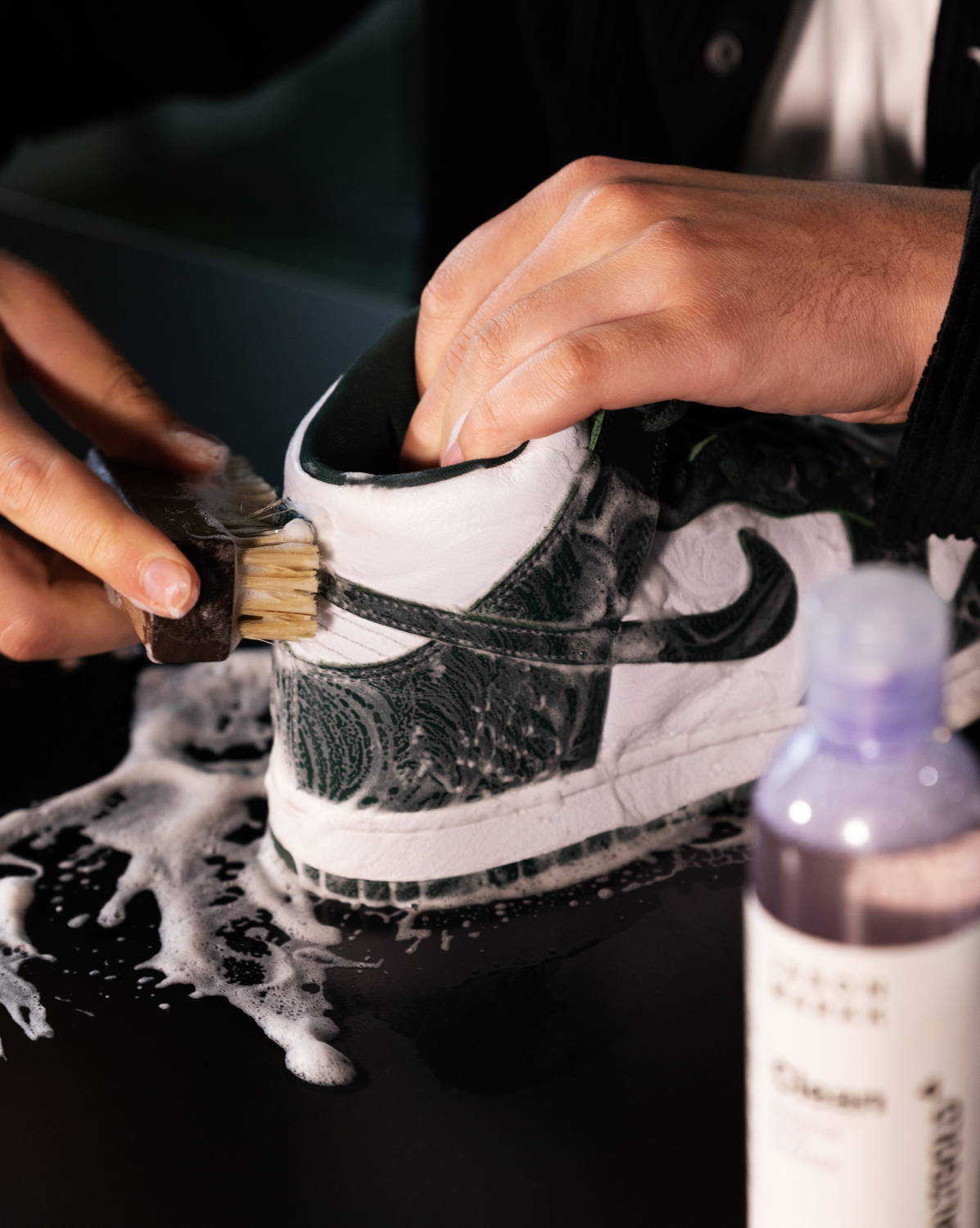 NIKE DUNK HIGH CLEANING WITH JASON MARK