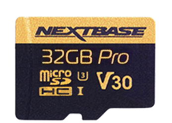 Nextbase 32GB Pro microSD card, Class 10, UHS-I, V30.
