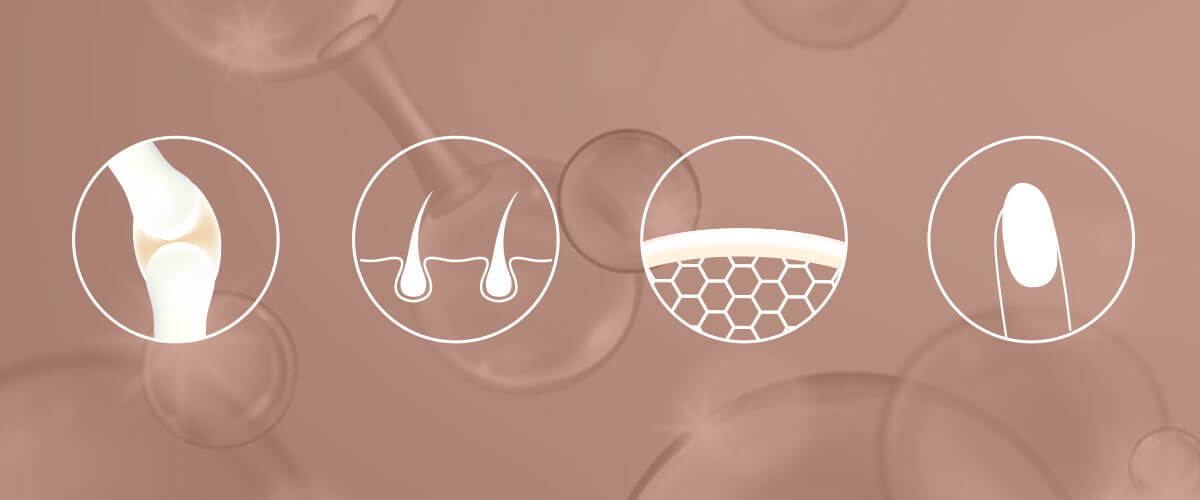 Collagen benefits for skin, hair, nails, and joints
