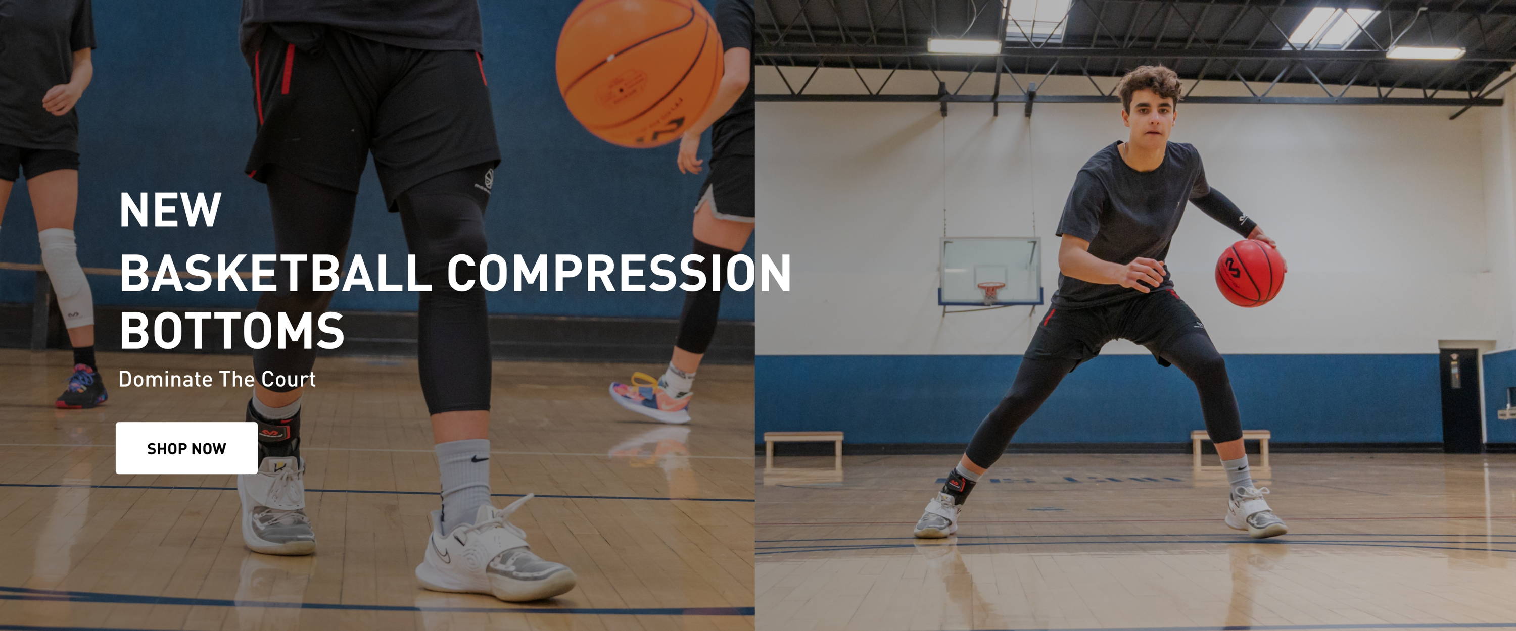 NEW Basketball Compression Bottoms Dominate the Court SHOP NOW