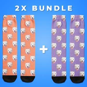 socks - 2x bundle