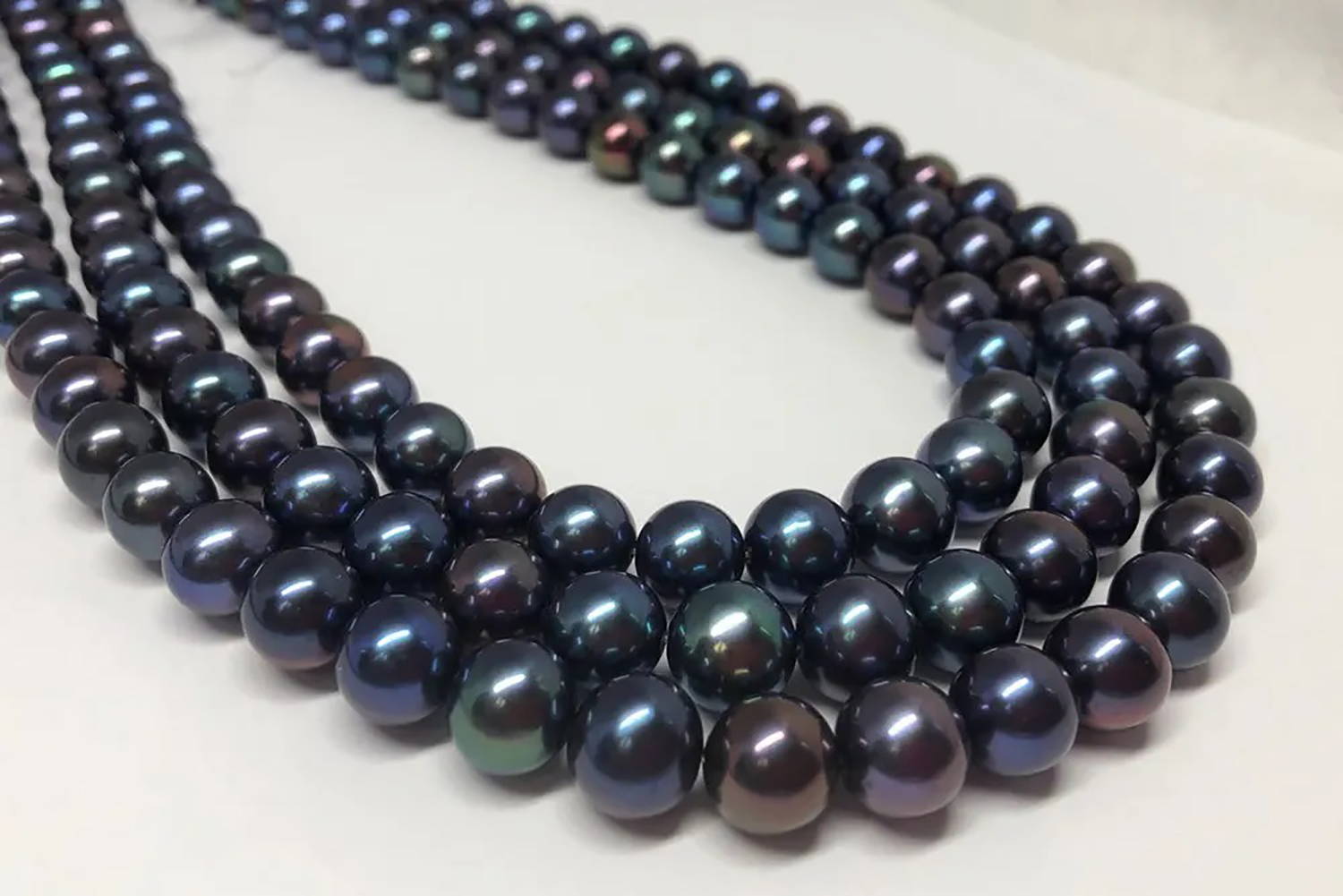 Dyed Black Freshwater Pearls