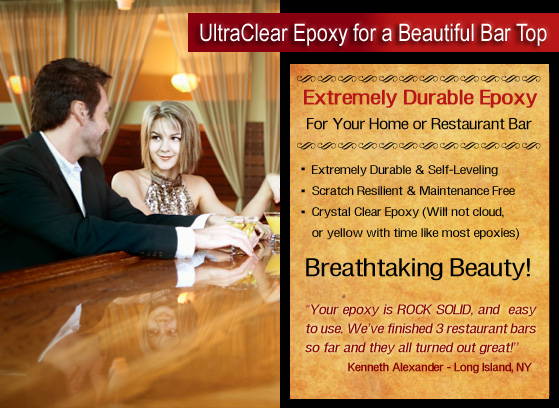 UltraClear Bar Top Epoxy