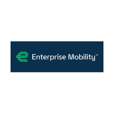 Enterprise Mobility logo on a dark blue background.