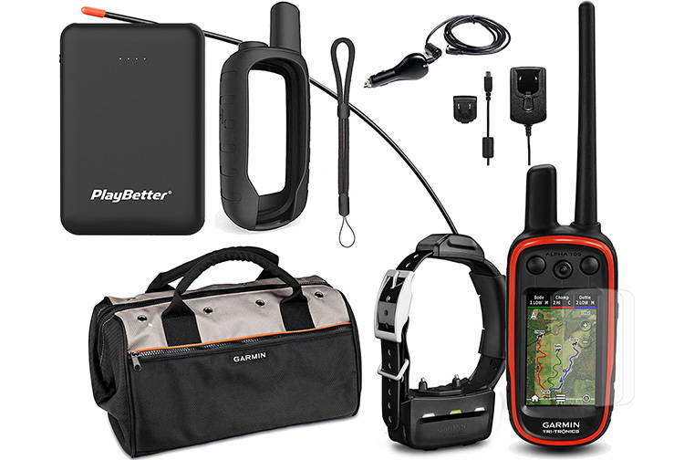 Garmin Alpha GPS handhelds and dog collar bundles