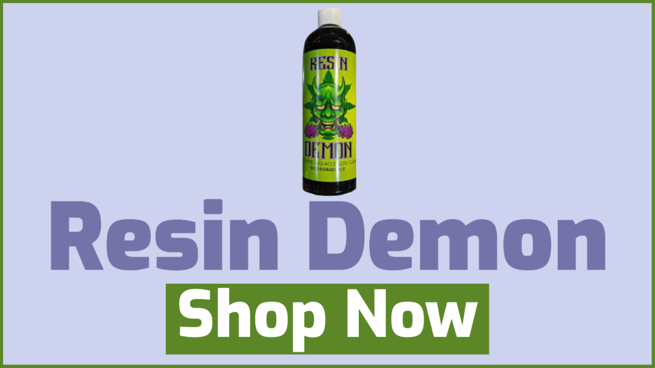 Resin Demon | Safe On All Surfaces | Bong Cleaner | Pipe Cleaner | Jupiter Cannabis Winnipeg