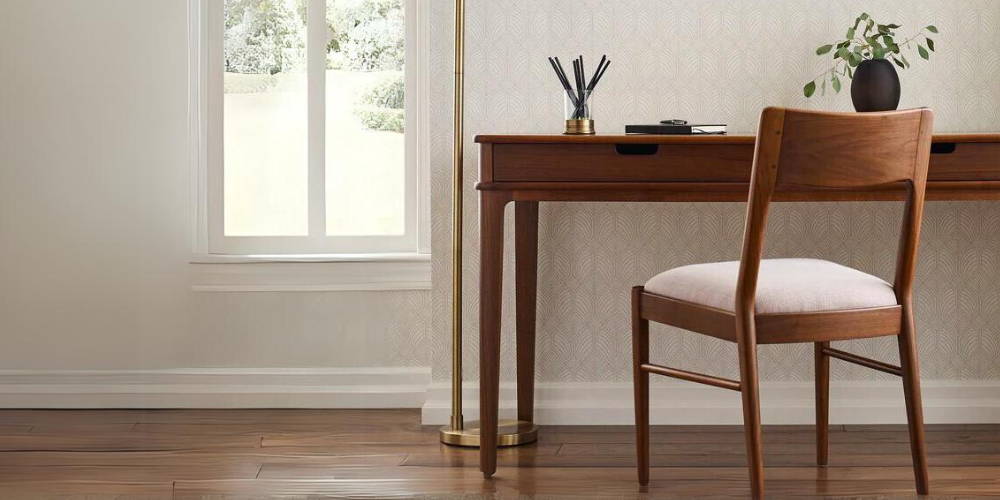 Solid wood office furntiure by Stickley