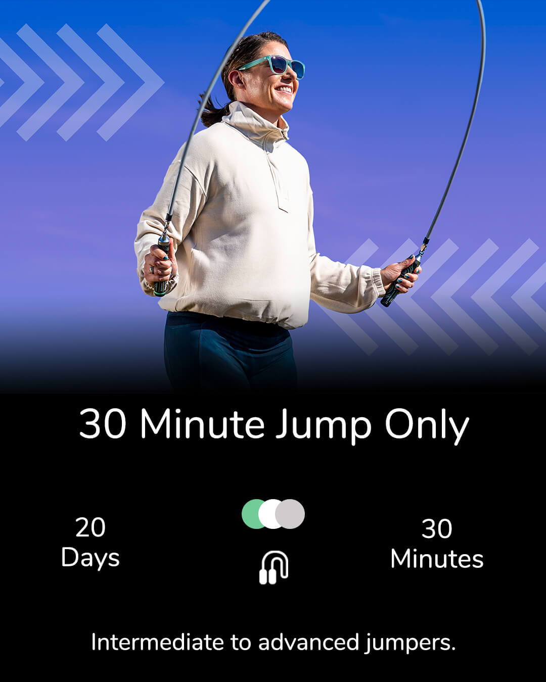 30 Minute Jump Only Program screen
