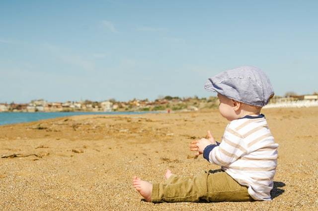 Baby At The Beach