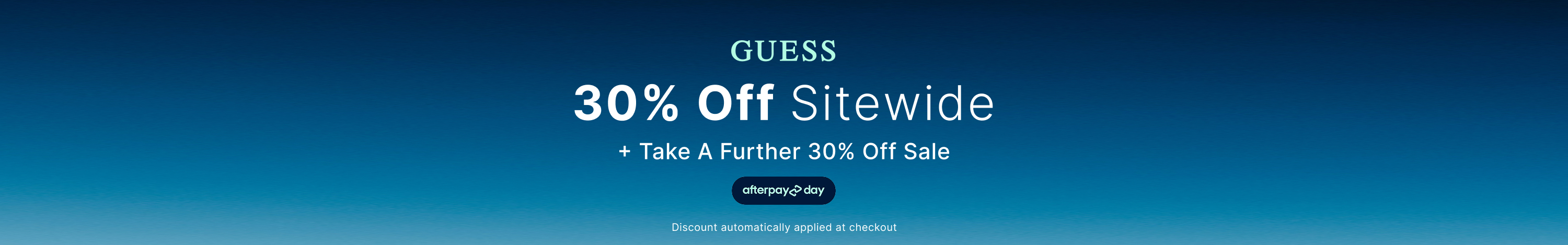30% Off Sitewide + Take a further 30% off sale. Afterpay Day Event.