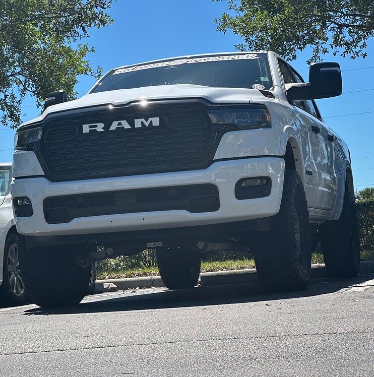 2025 RAM 1500 Stealth STD plus tire inflation kit install