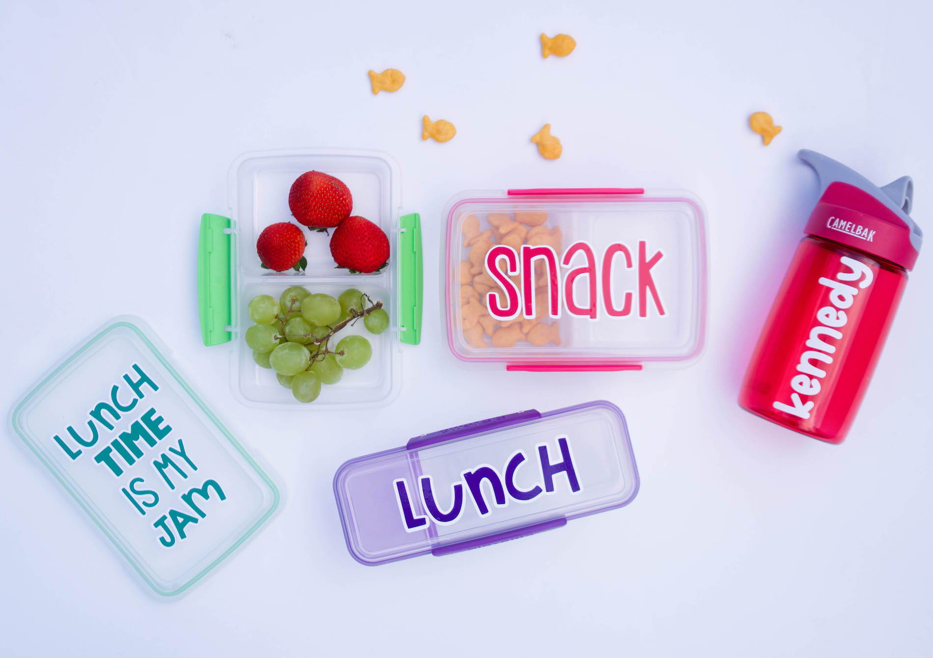 Craftables vinyl lunchbox kit