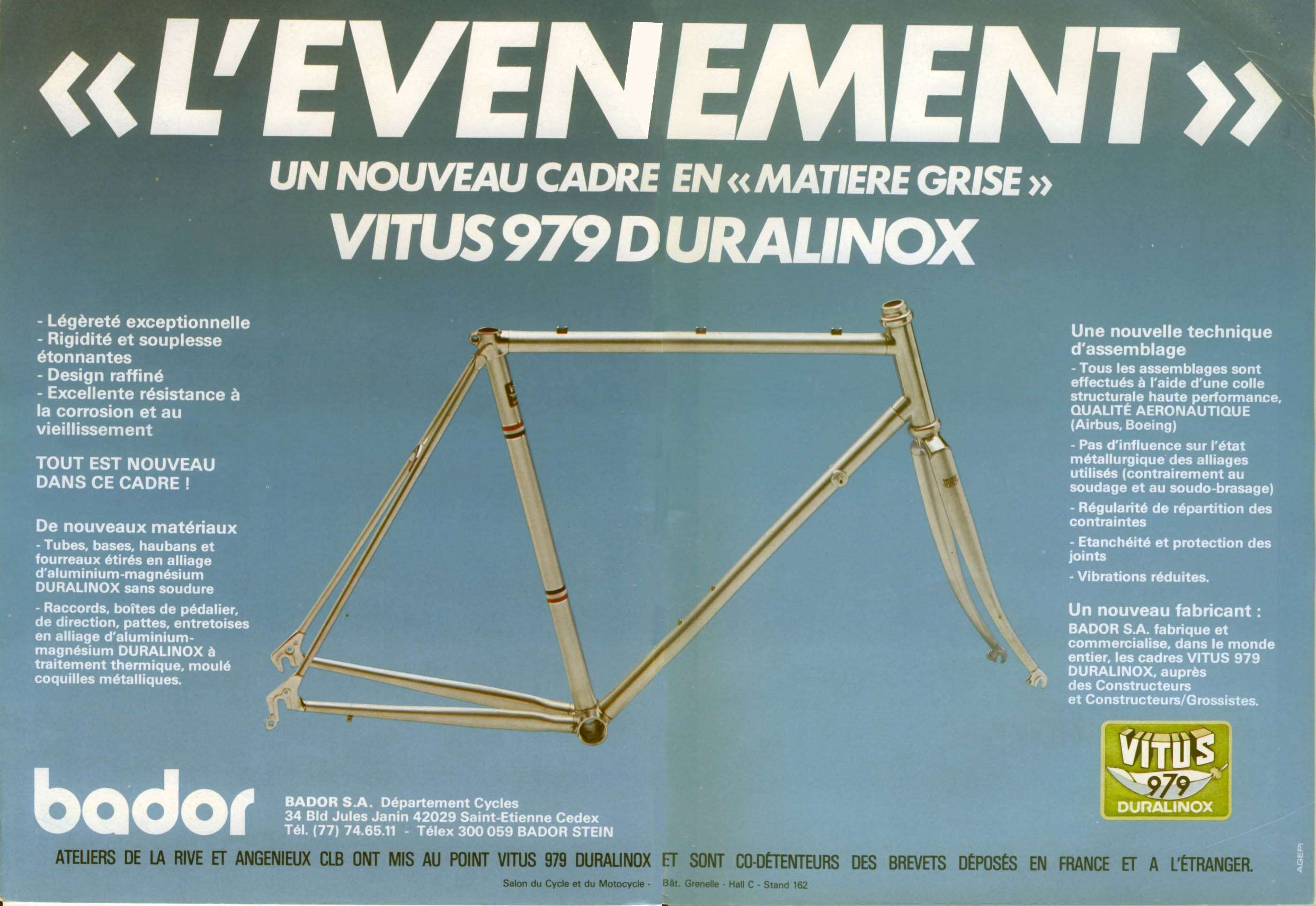 Vitus 979 magazine ad