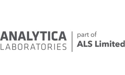Analytica Laboratories logo, part of ALS Limited.