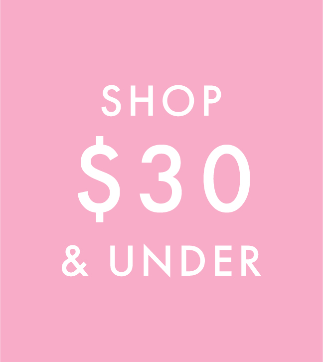 Shop $30 & Under