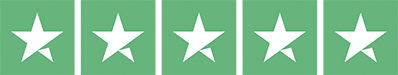 Five Trustpilot stars