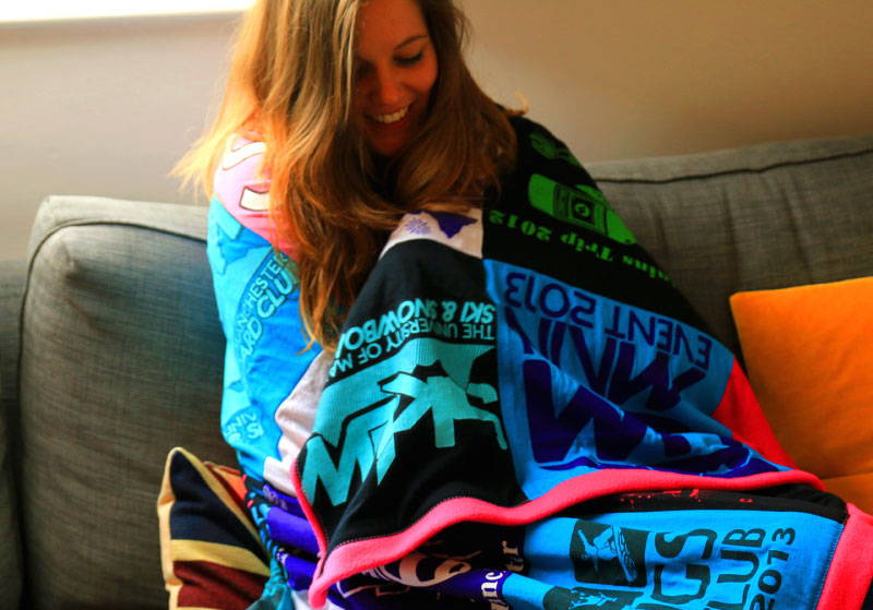 Make a T-Shirt Blanket | Too Many T-Shirts