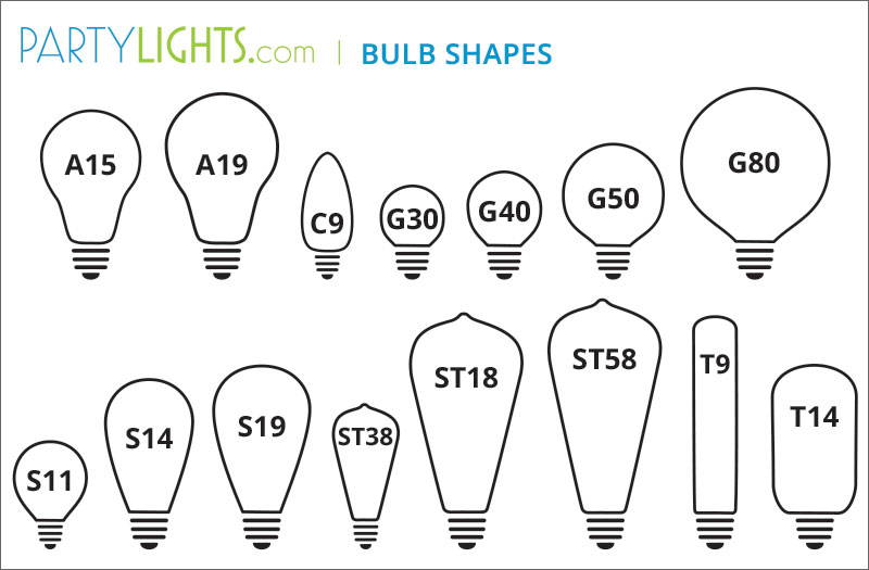 Light Bulb Socket Guide Info On, Outdoor Flood Light Bulb Sizes
