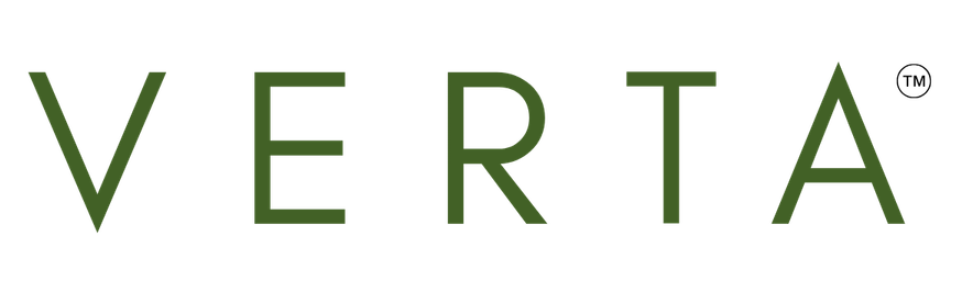 Logo of VERTA in green text.