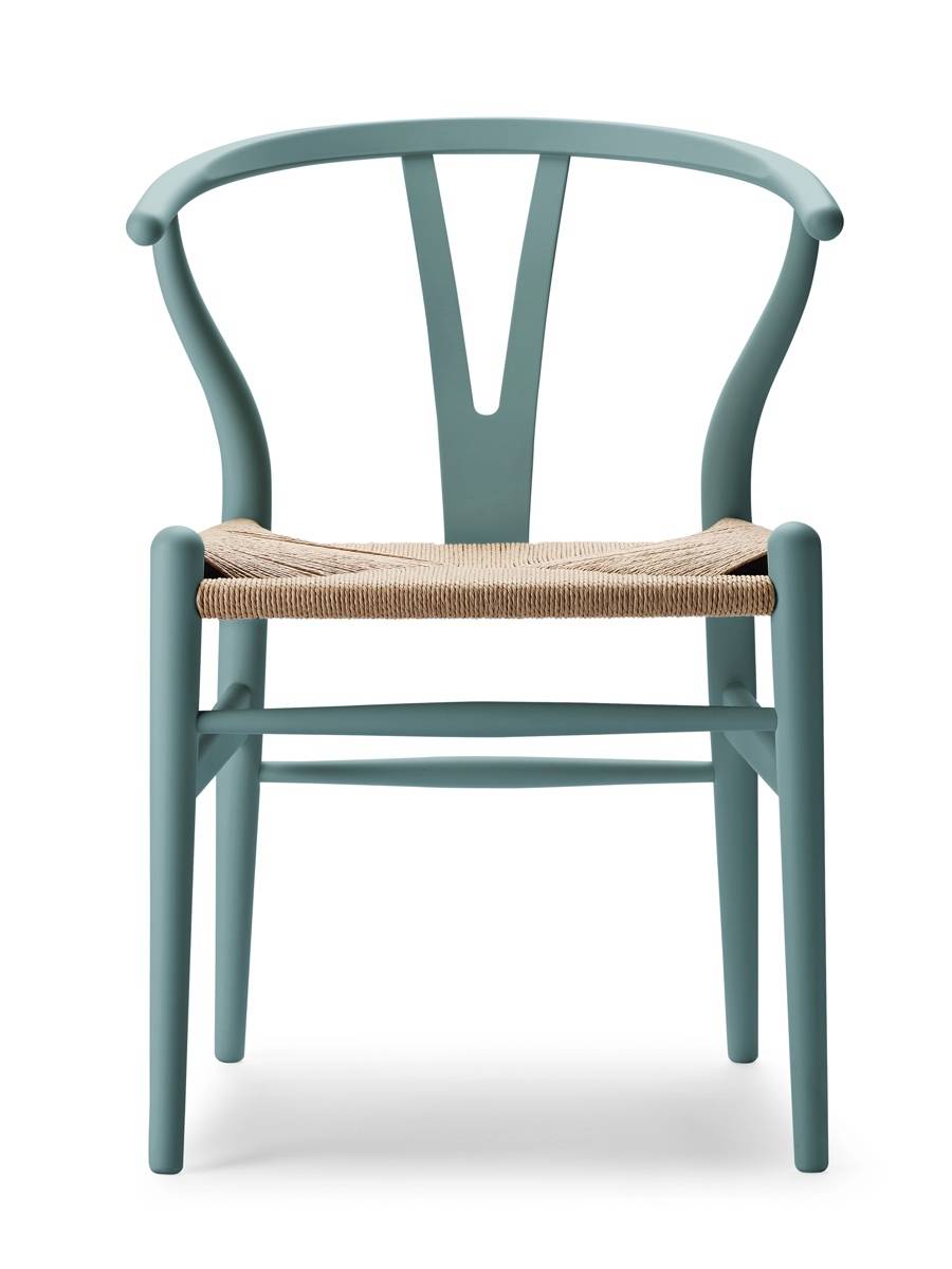light blue Scandi dining chair